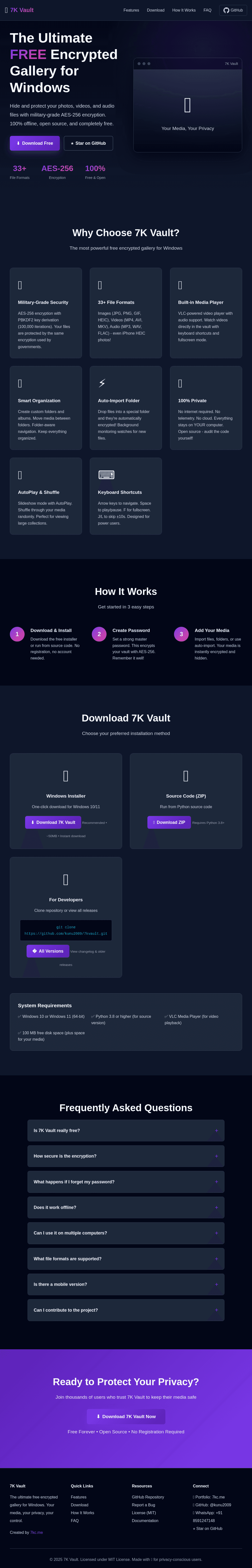 7K Vault